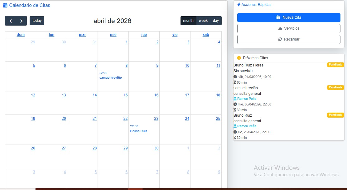 Módulo de Citas UltraSoftSystems